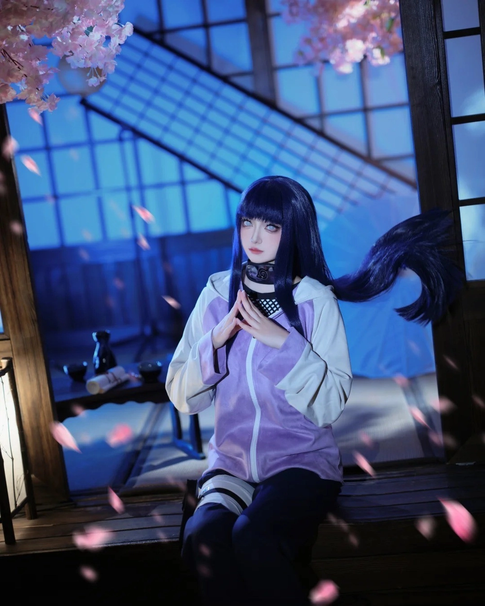 hình Naruto Shippuden Hinata cosplay cực chill