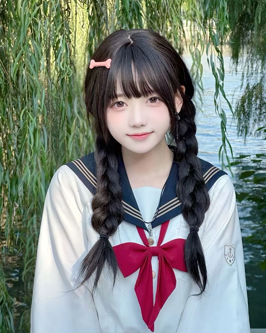 ảnh gái cosplay học sinh