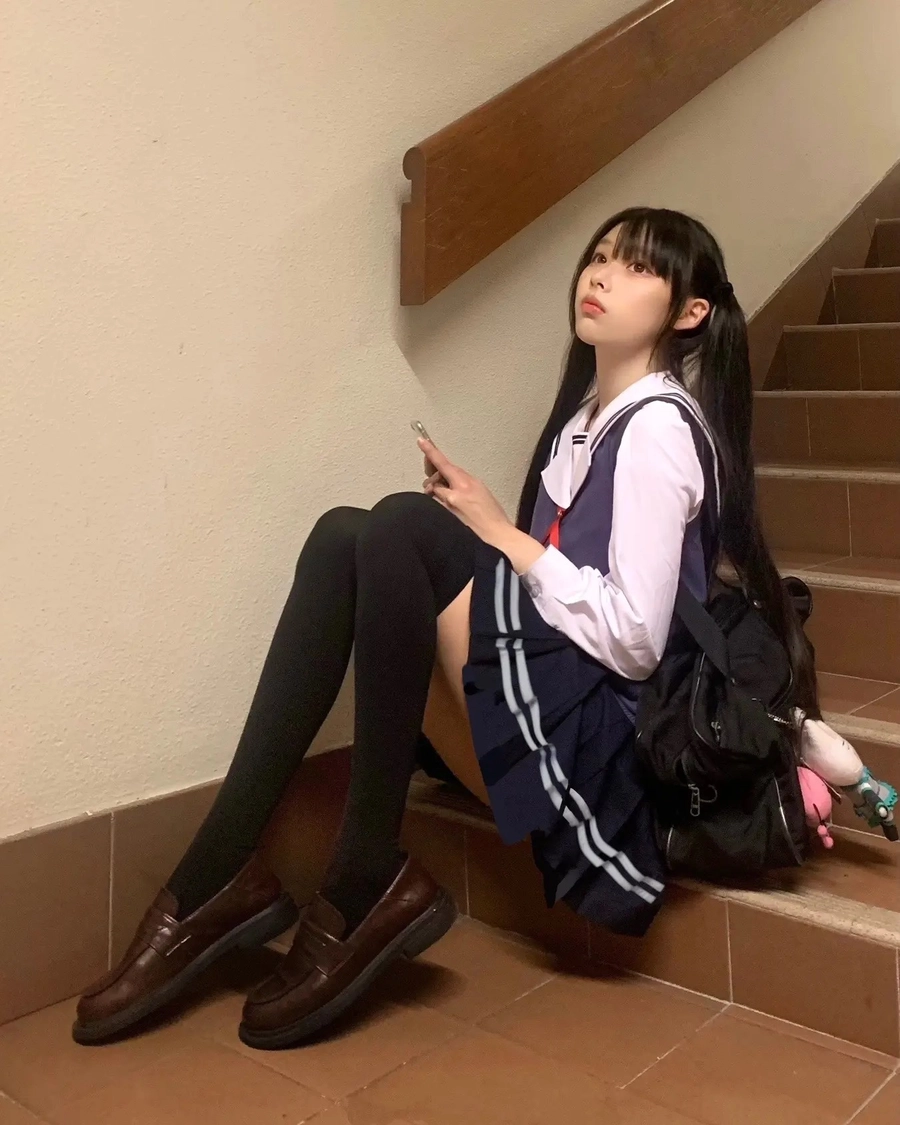 cosplay học sinh anime đẹp mắt