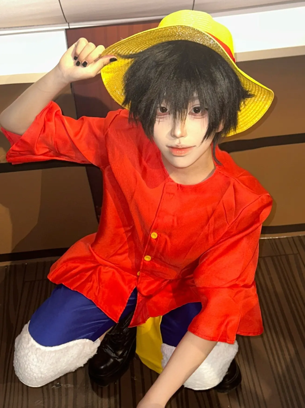 one piece cosplay nhân vật luffy