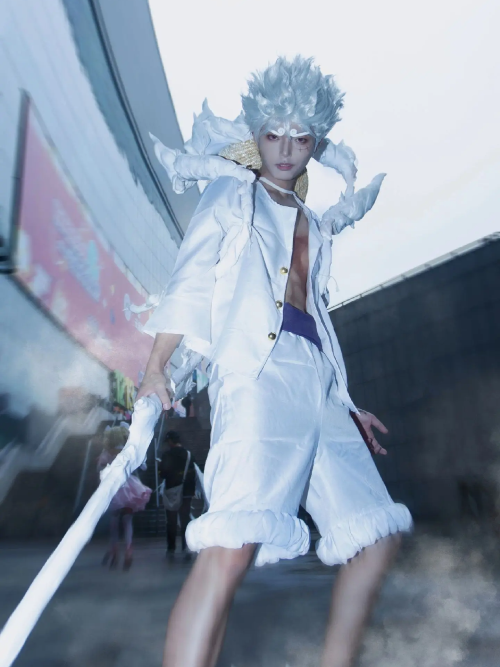 cosplay one piece luffy gear 5