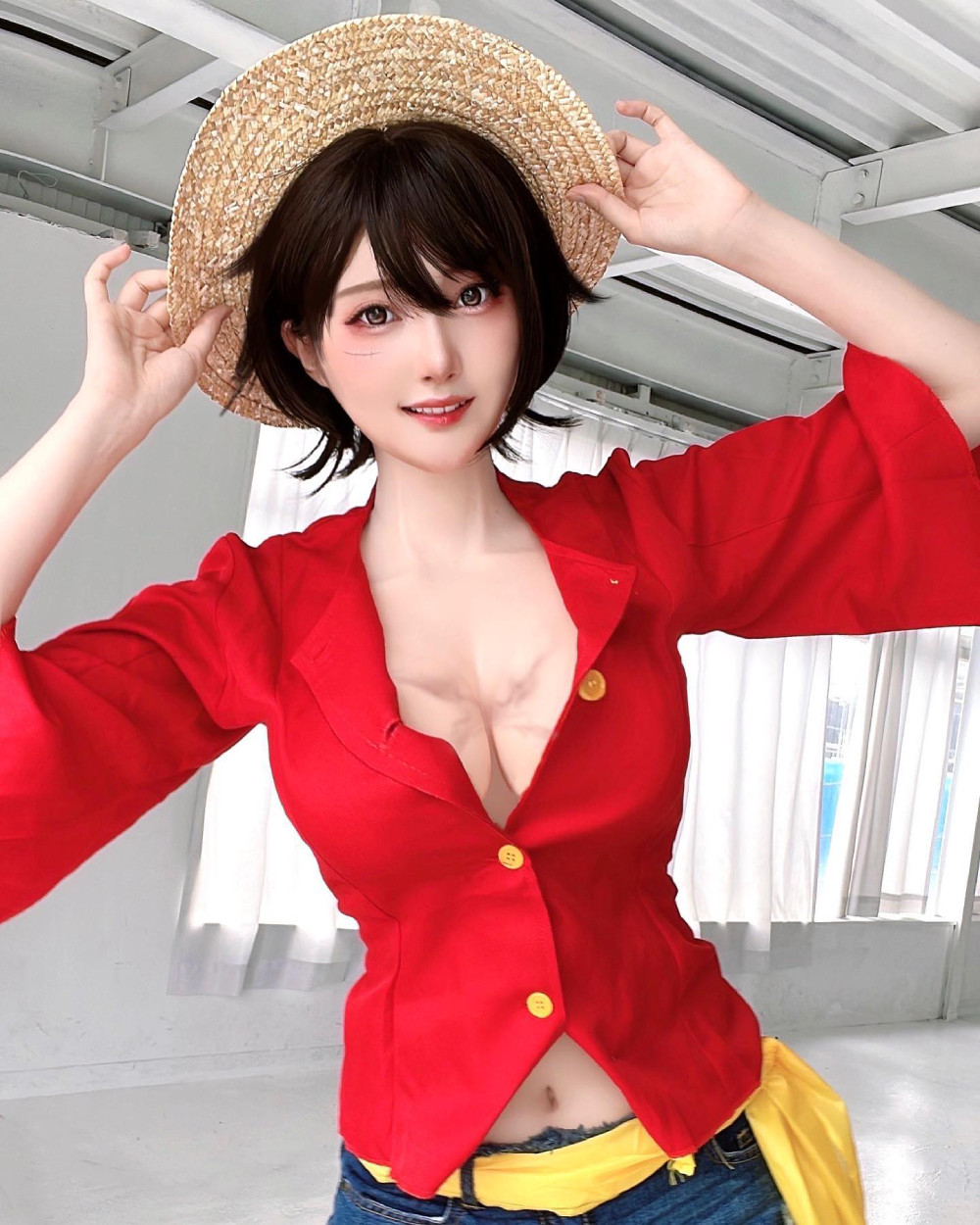 cosplay luffy trong one piece