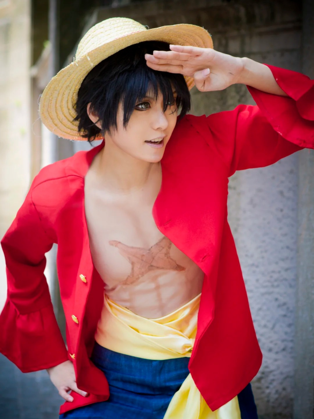 cosplay luffy hình ảnh