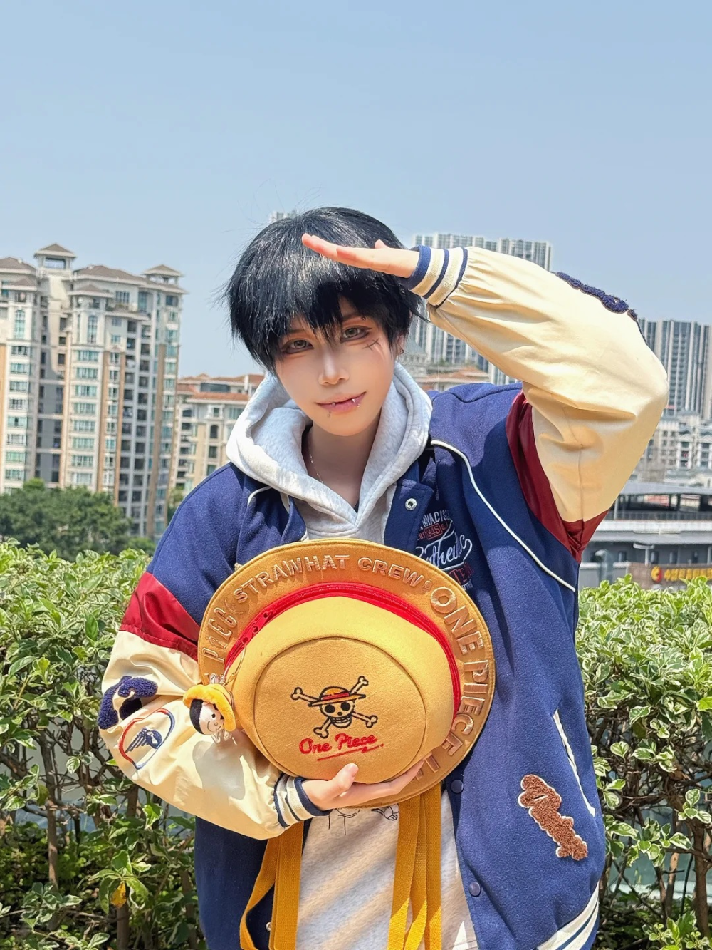 one piece cosplay nhân vật chính luffy