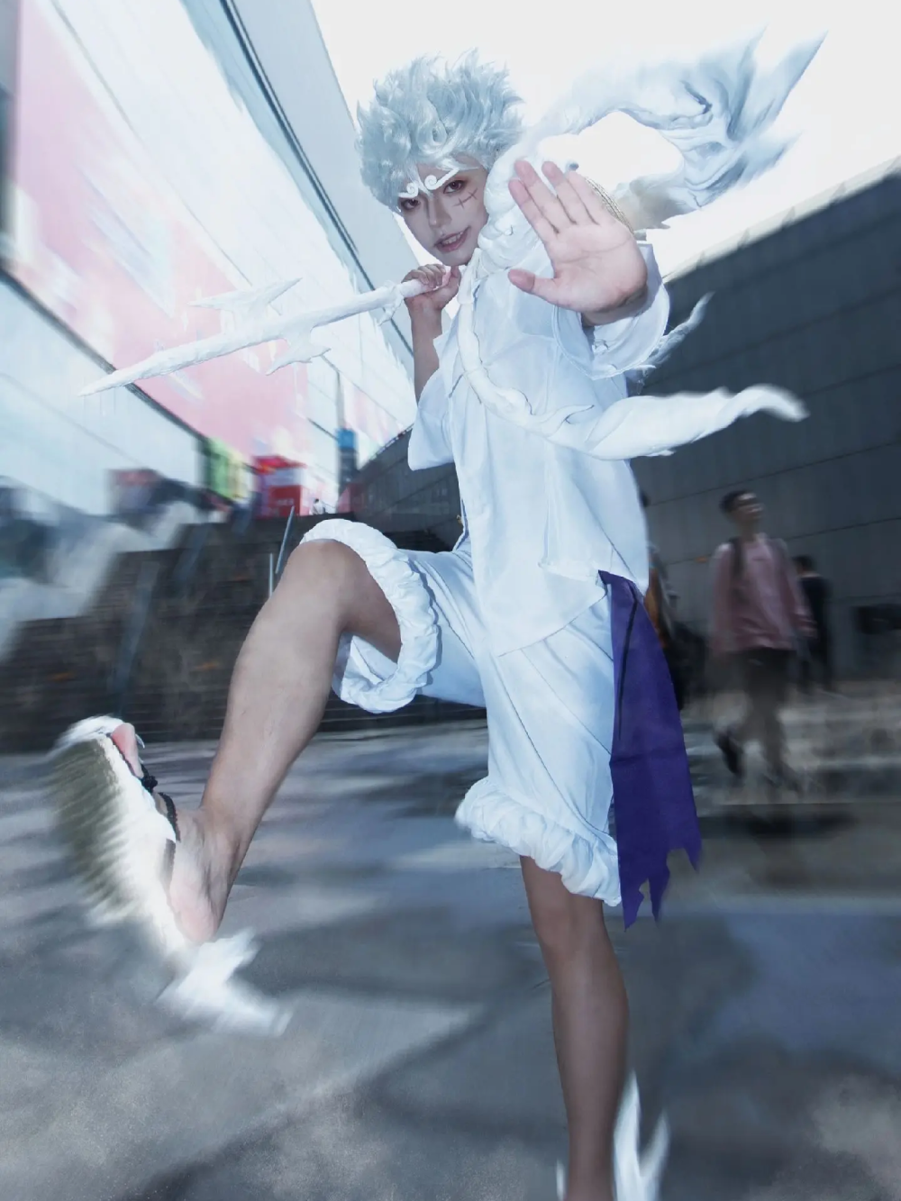 hình ảnh cosplay luffy gear 5