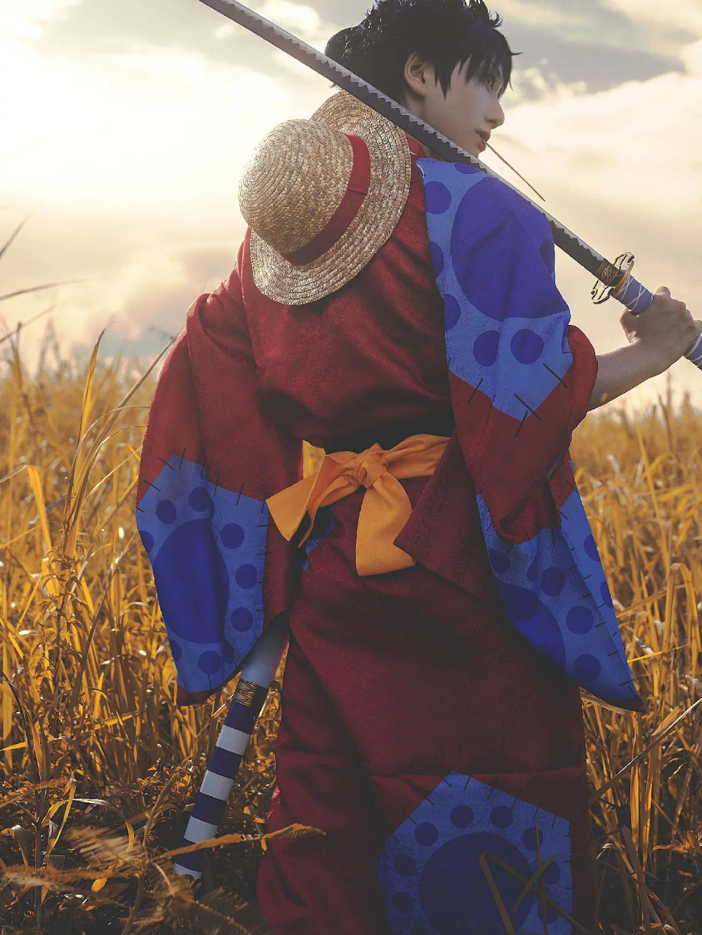 ảnh luffy cosplay phong cách anime