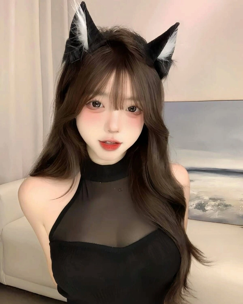 mèo cosplay anime cute