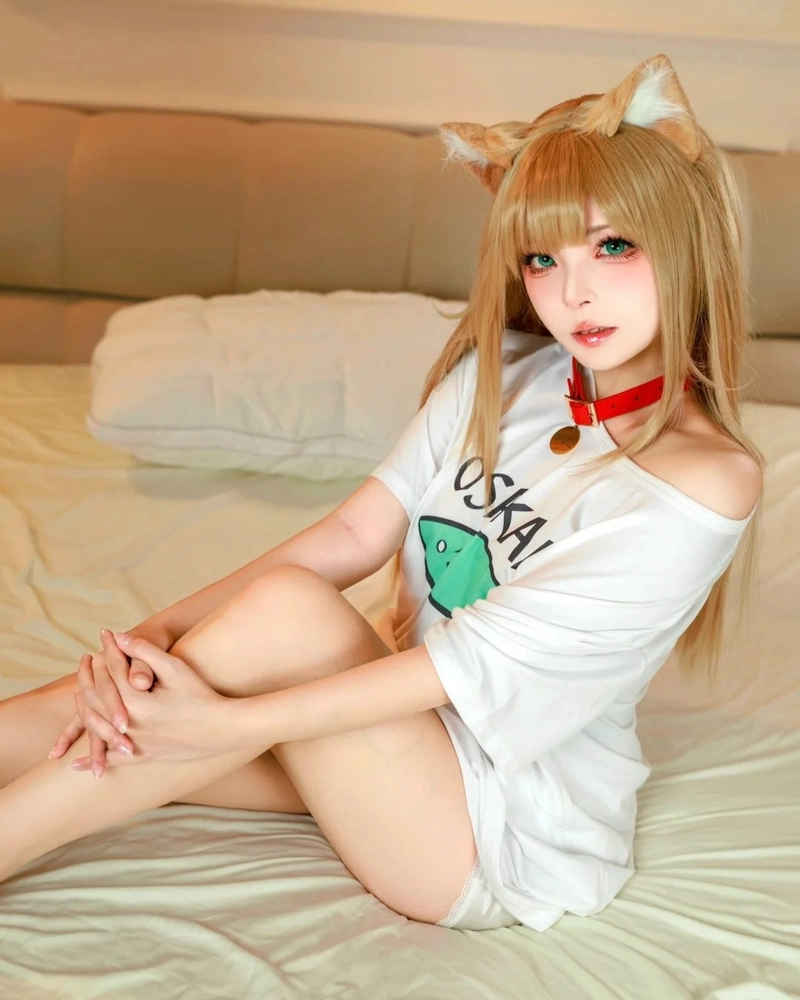 cosplay bé mèo dễ thương