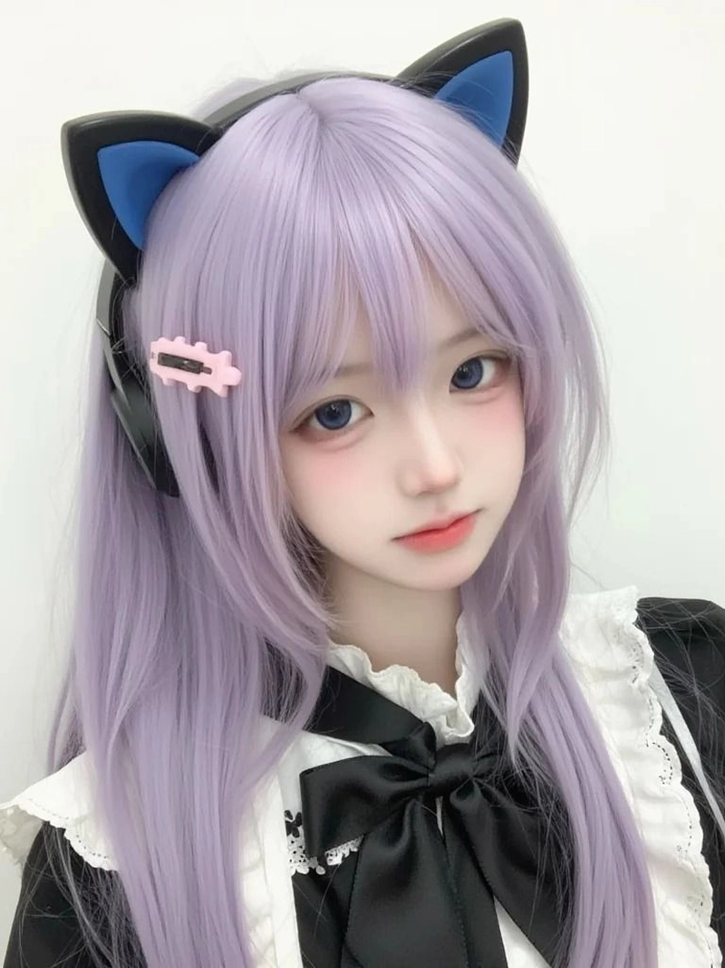 cosplay mèo anime đáng yêu