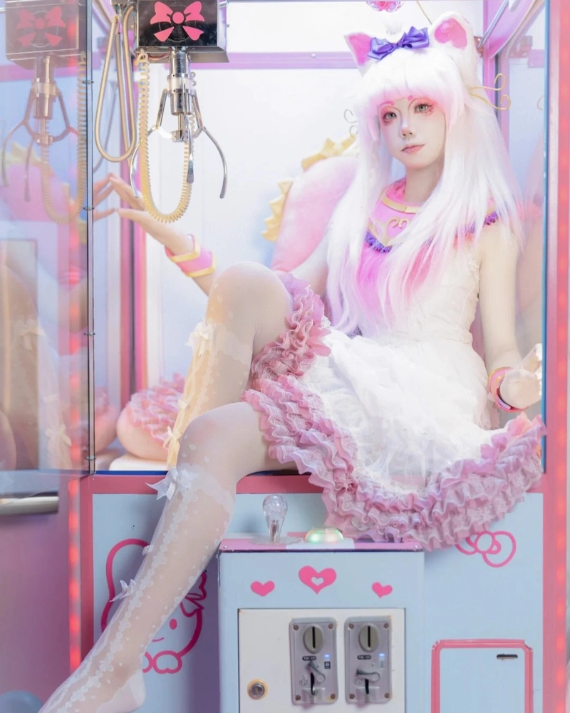 cosplay mèo nam dễ thương