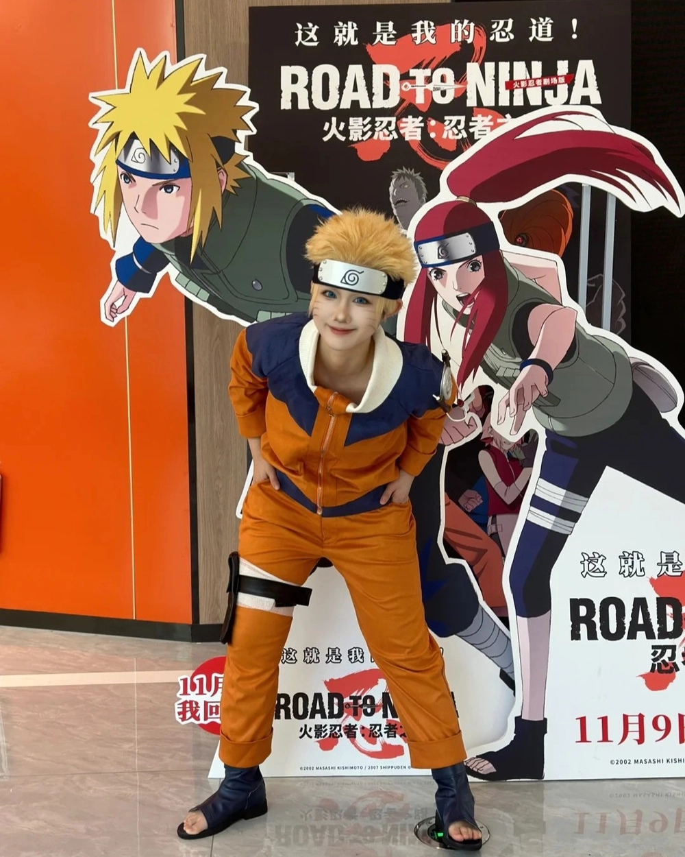 cosplay naruto nữ phong cách mạnh mẽ