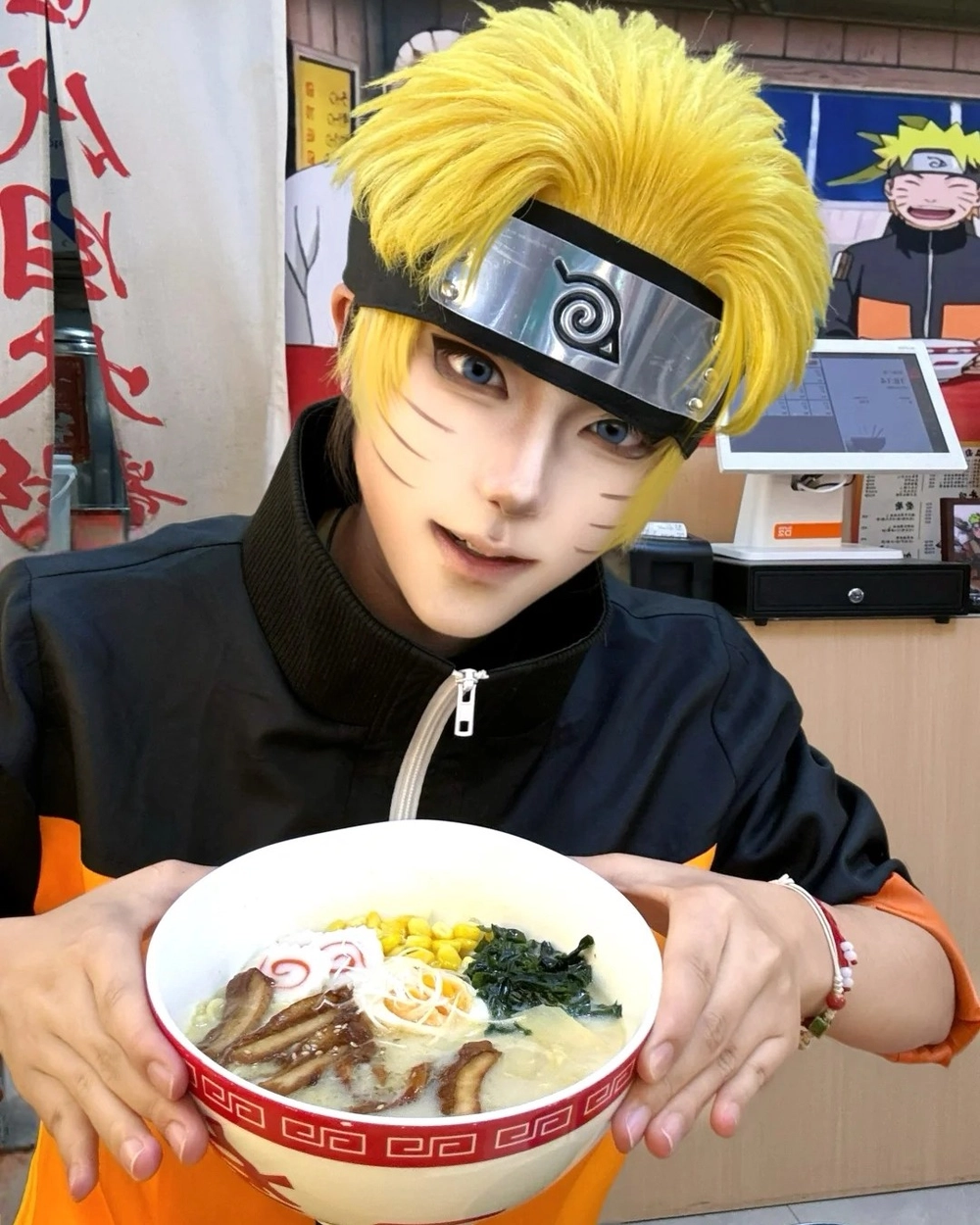 naruto cosplay khí chất ninja
