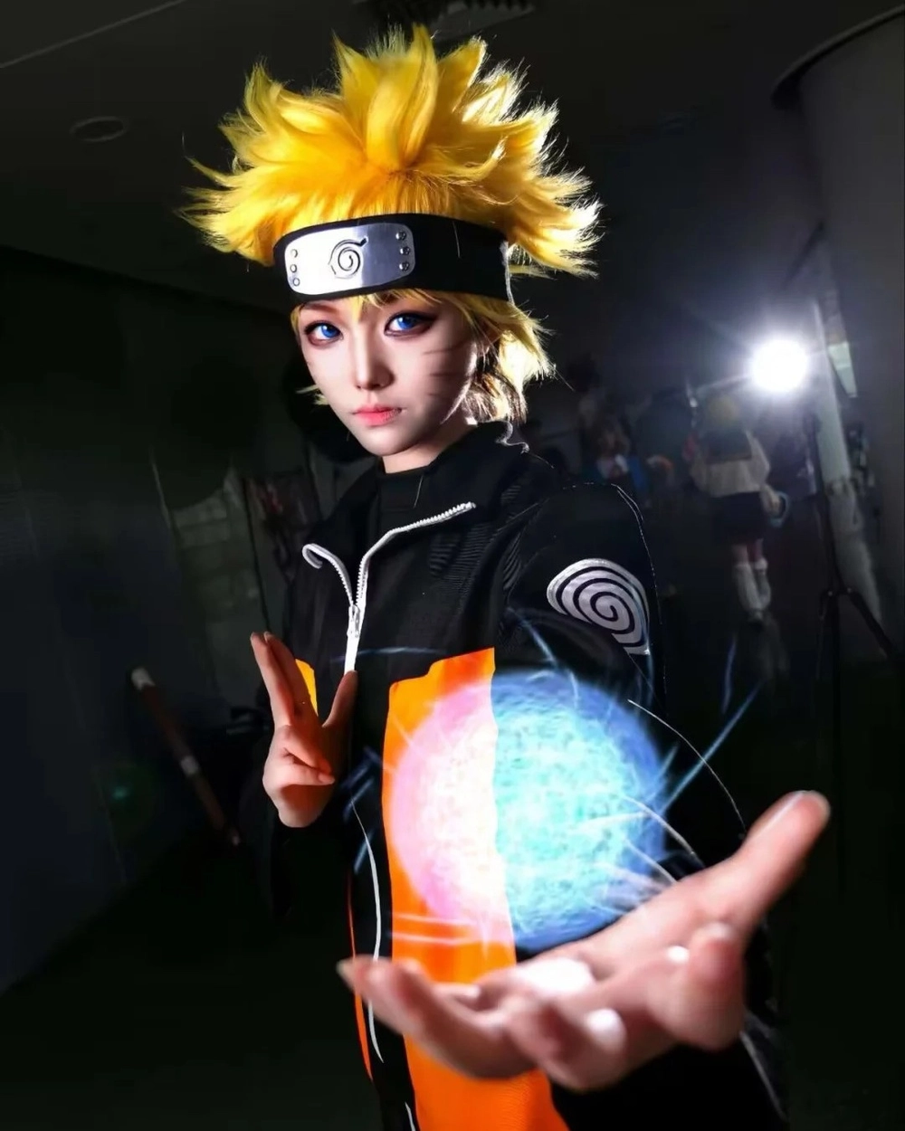 naruto cosplay naruto cảnh chiến đấu