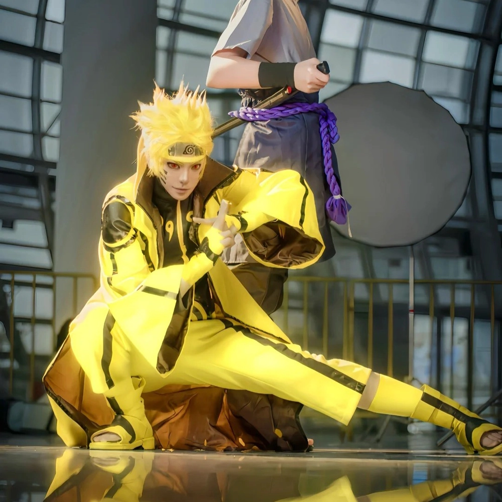 cosplay anime naruto trong studio
