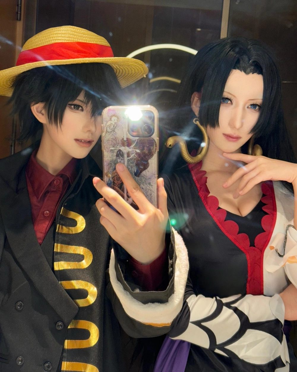 cosplay one piece phong cách manga