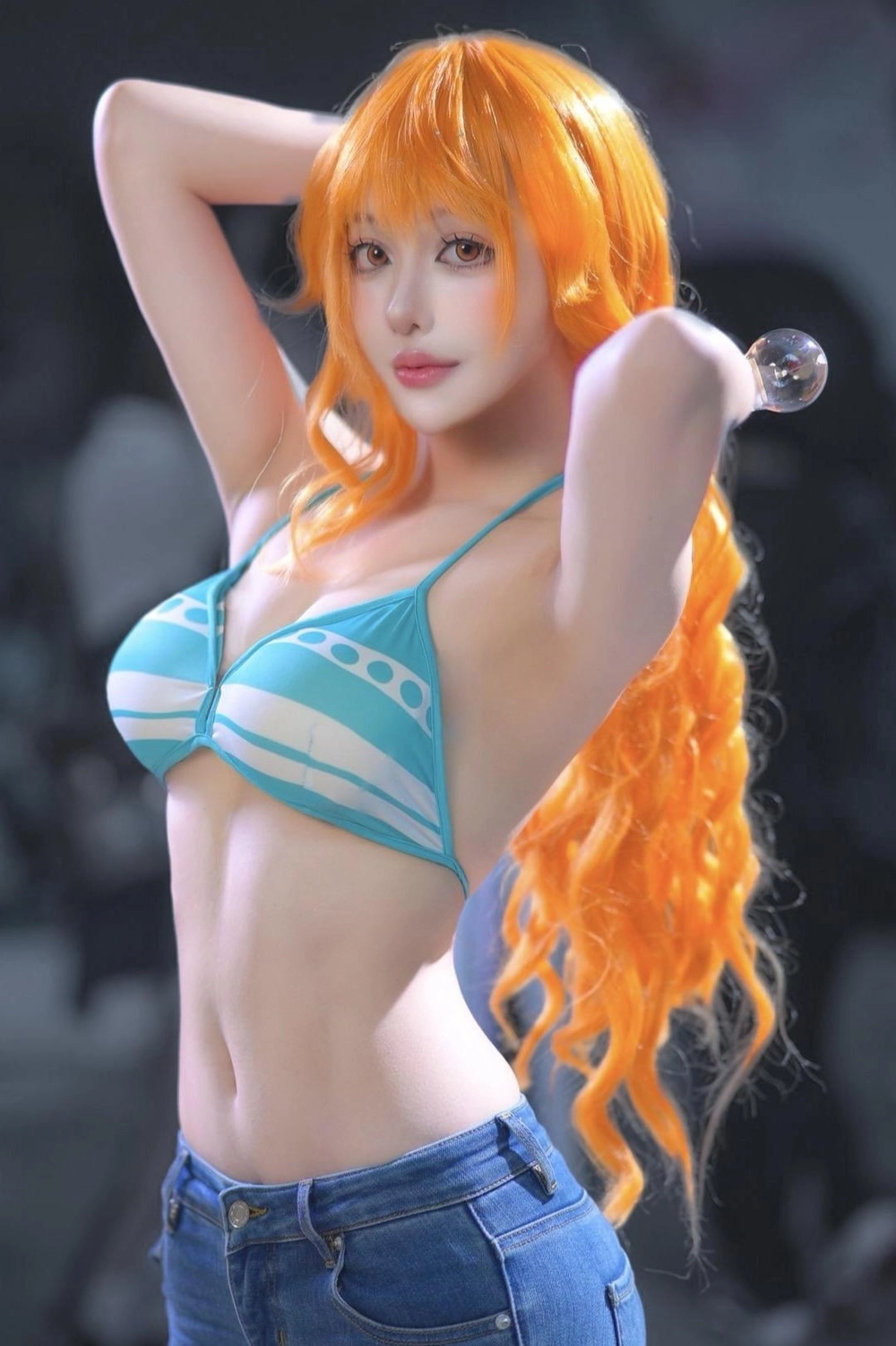 one piece cosplay nami quyến rũ