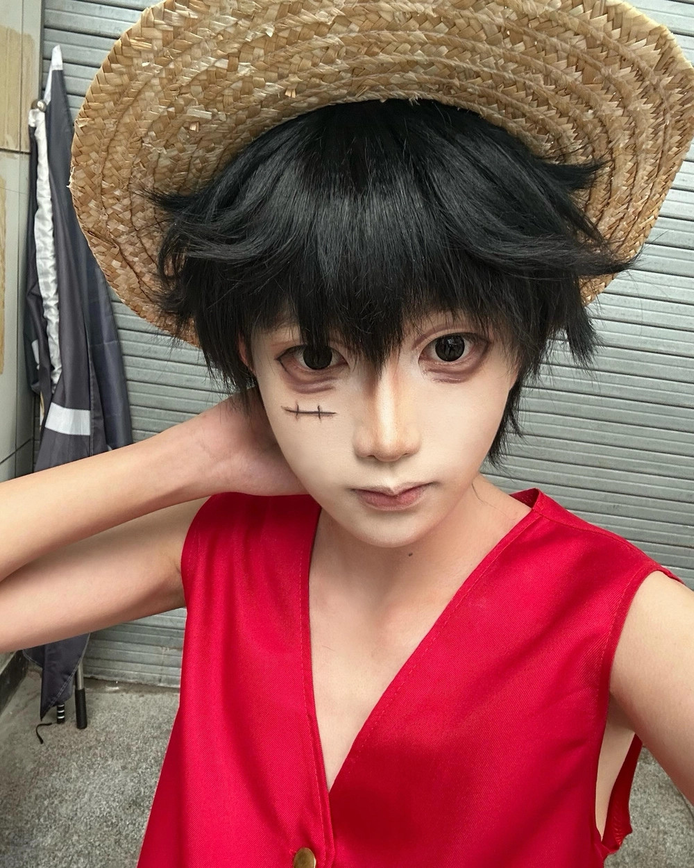 hình cosplay one piece phiên bản manga