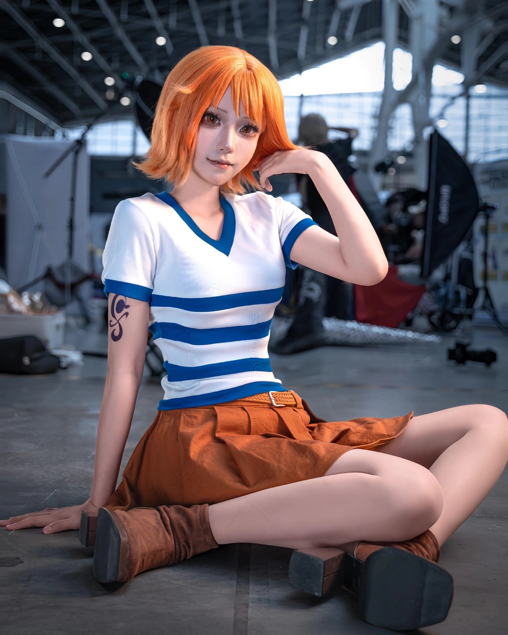 hình cosplay one piece dễ thương