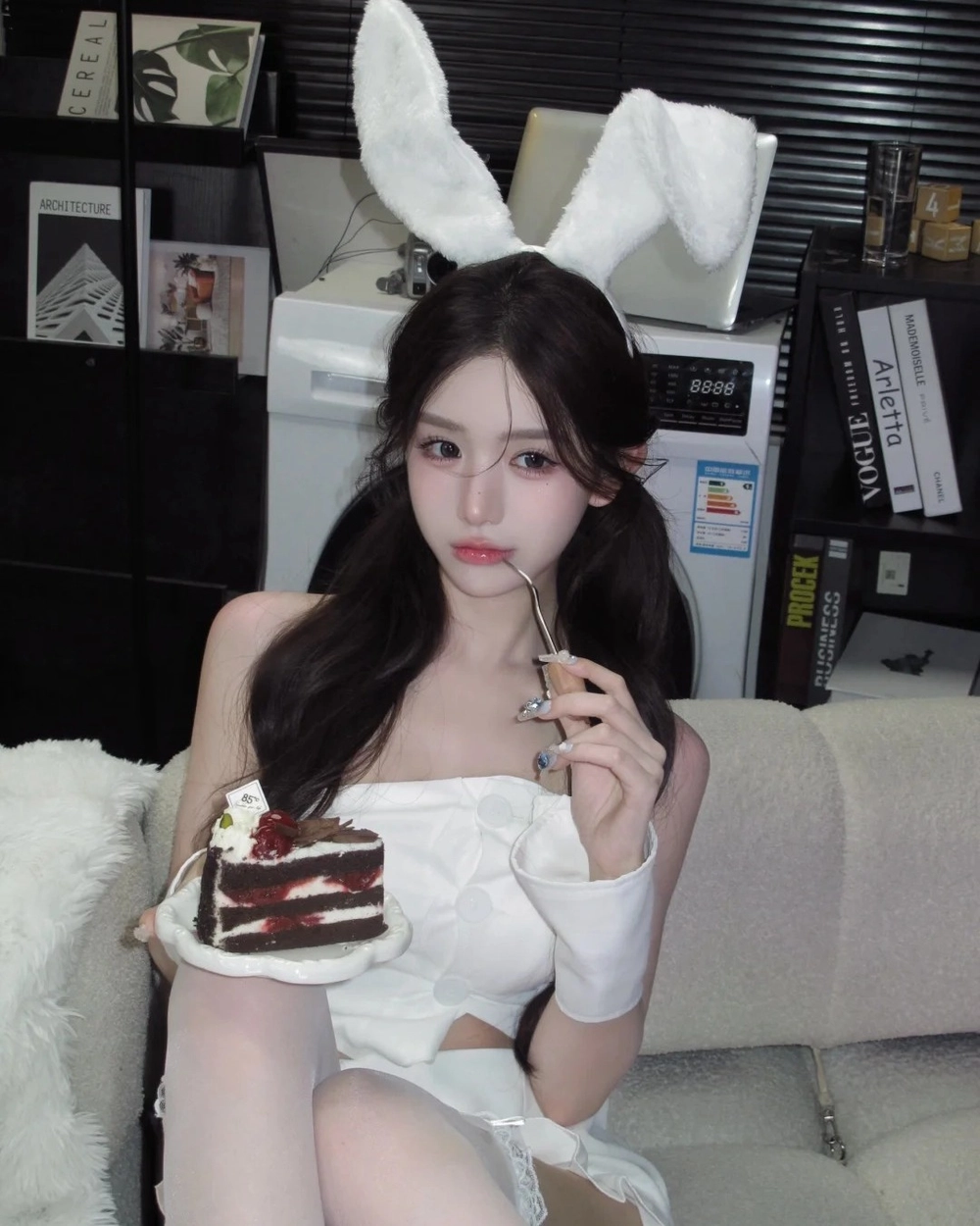 cosplay thỏ ngọc anime