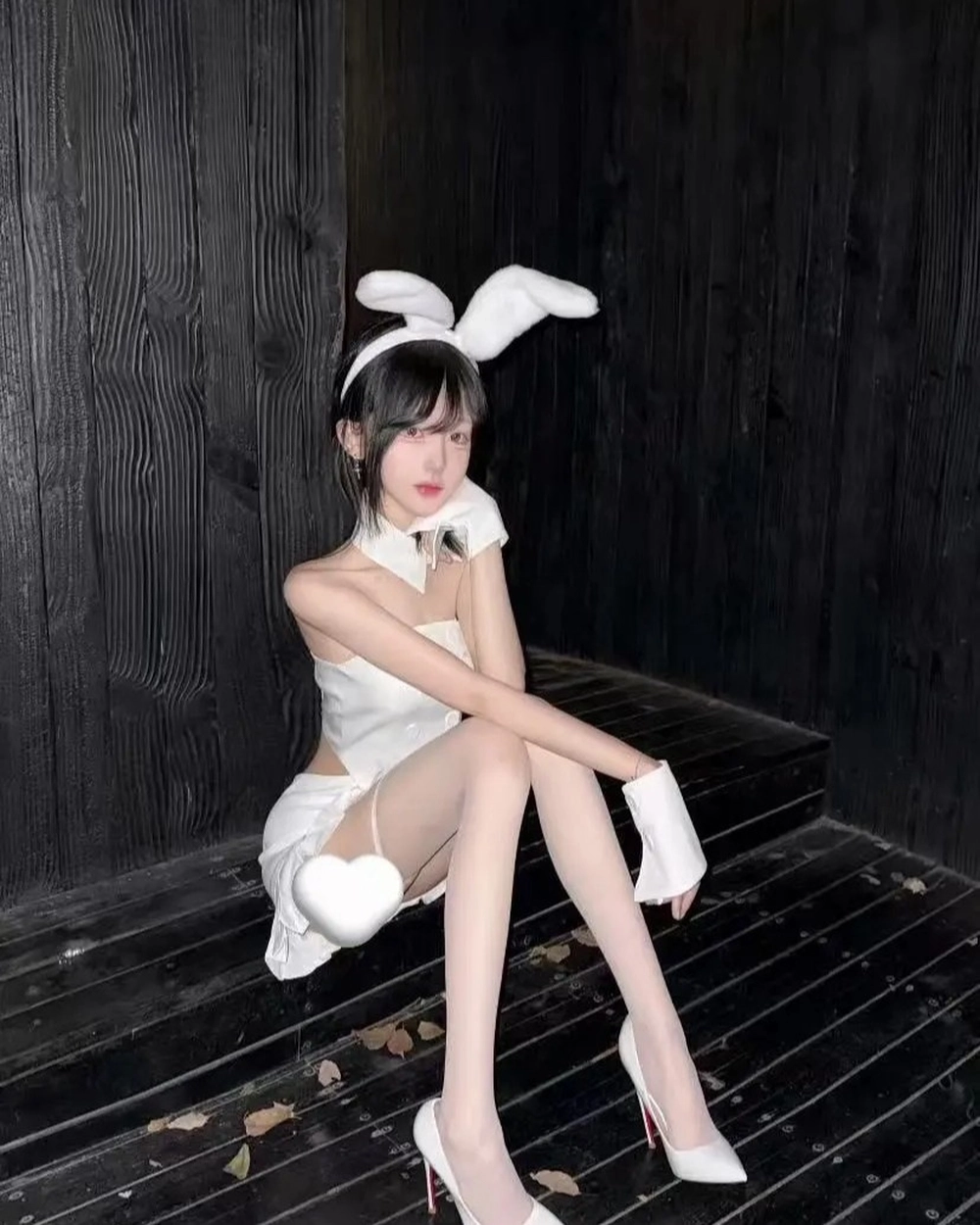 gái xinh cosplay thỏ hd