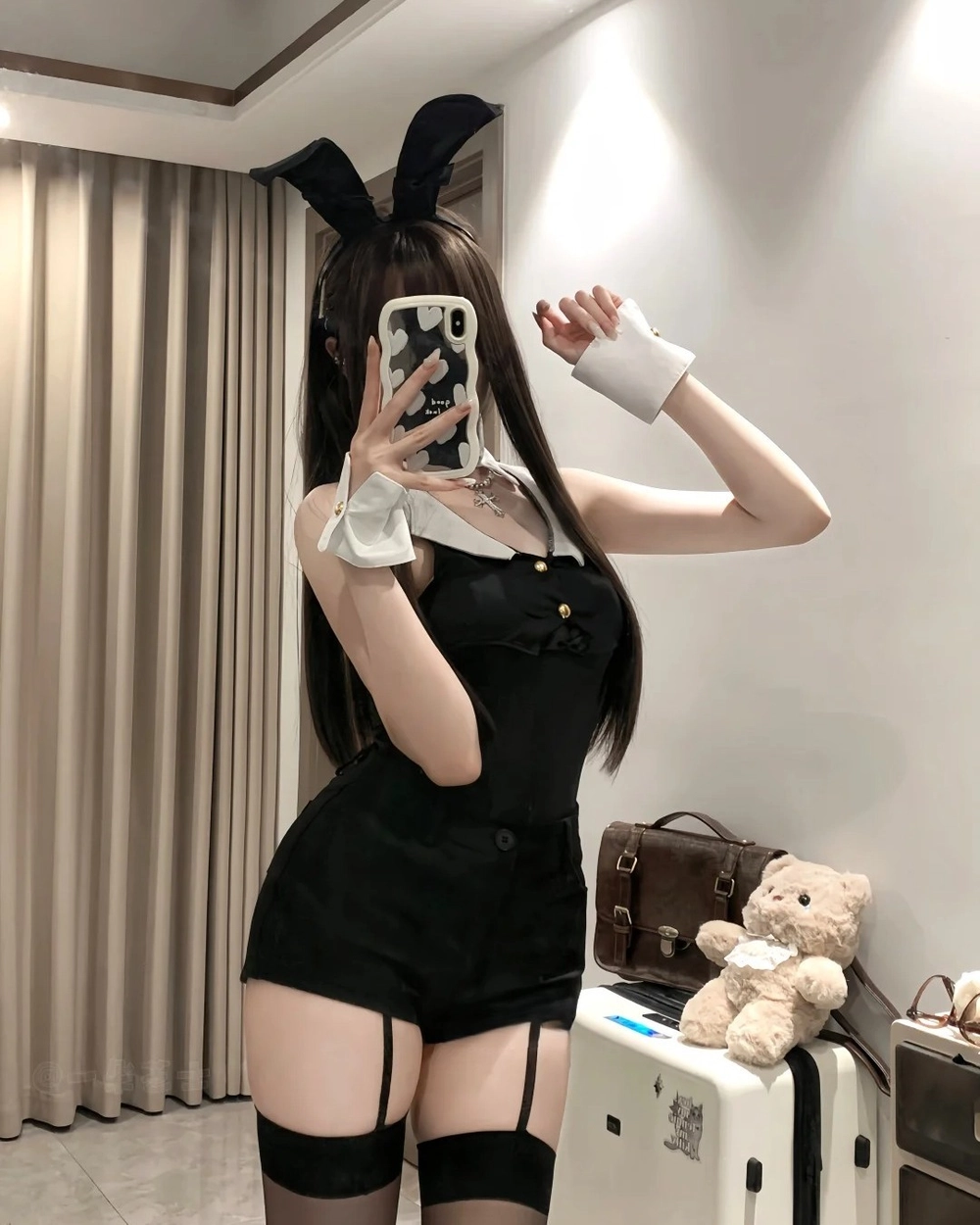 gái xinh cosplay thỏ hot trend