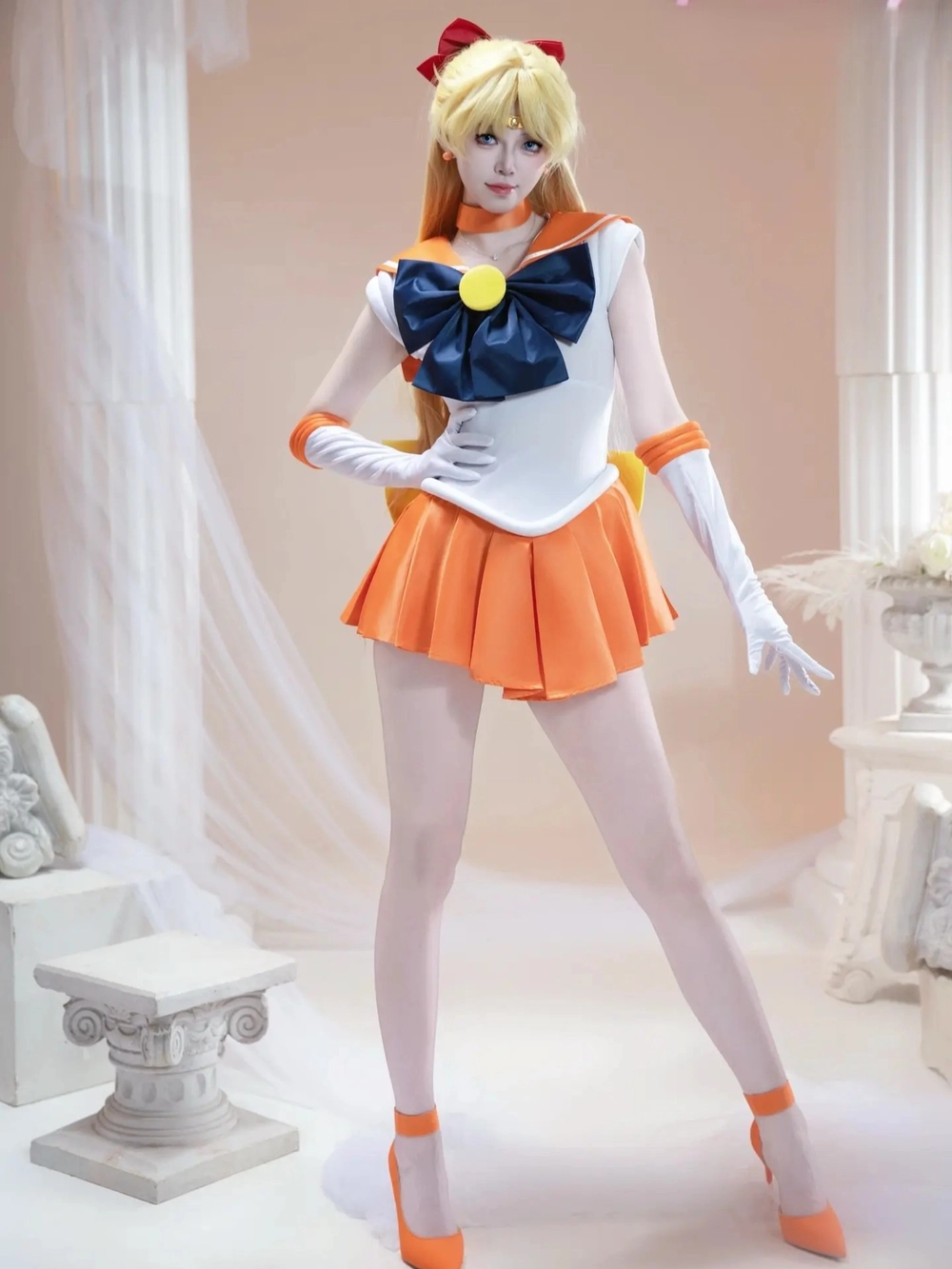 cosplay thủy thủ mặt trăng dễ thương