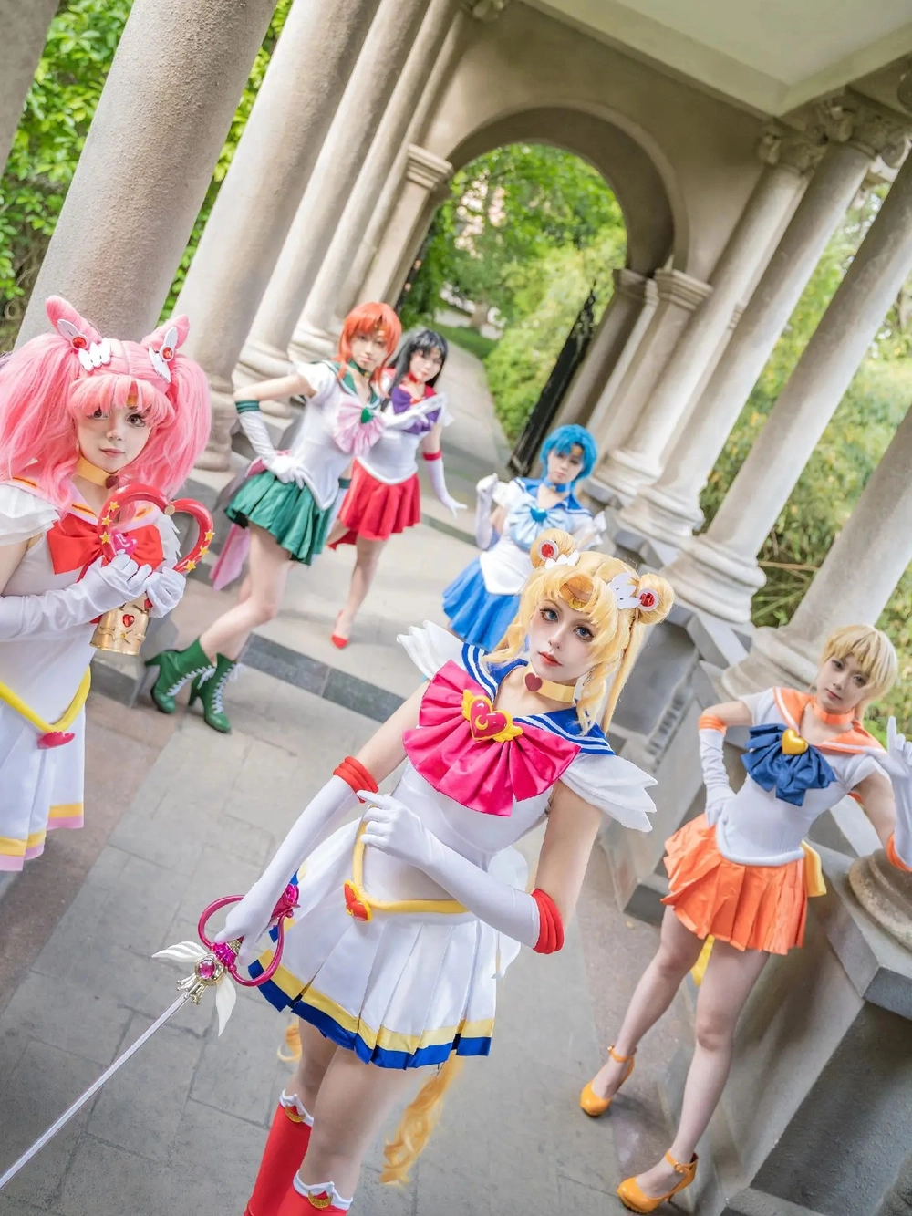 ảnh cosplay nhân vật thủy thủ mặt trăng