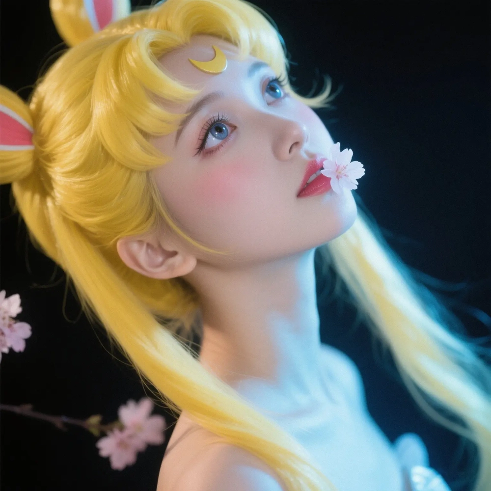 cosplay thủy thủ mặt trăng dễ thương