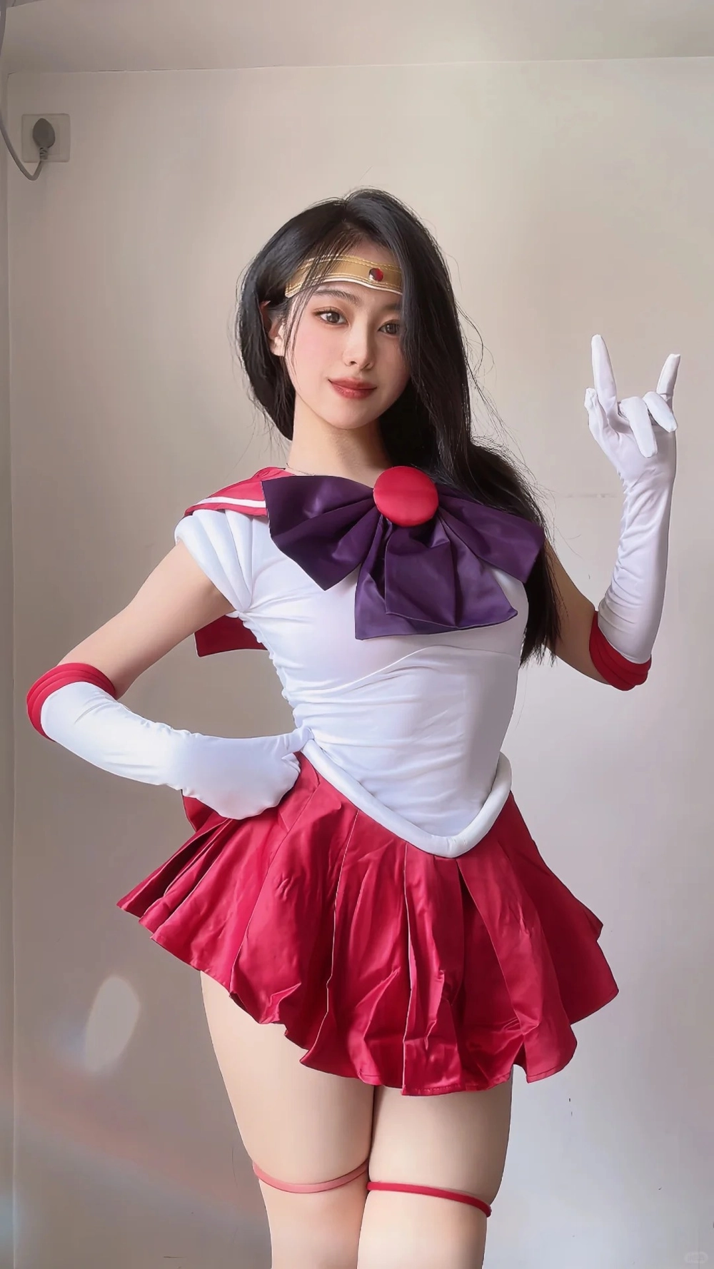 ảnh hóa trang cosplay Sailor Moon phong cách Nhật Bản