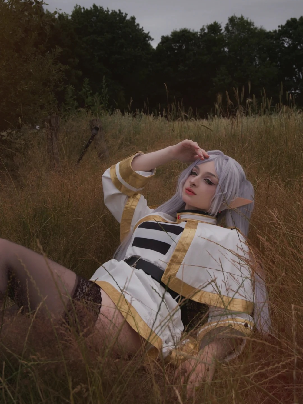 hình anime frieren cosplay cực nét 