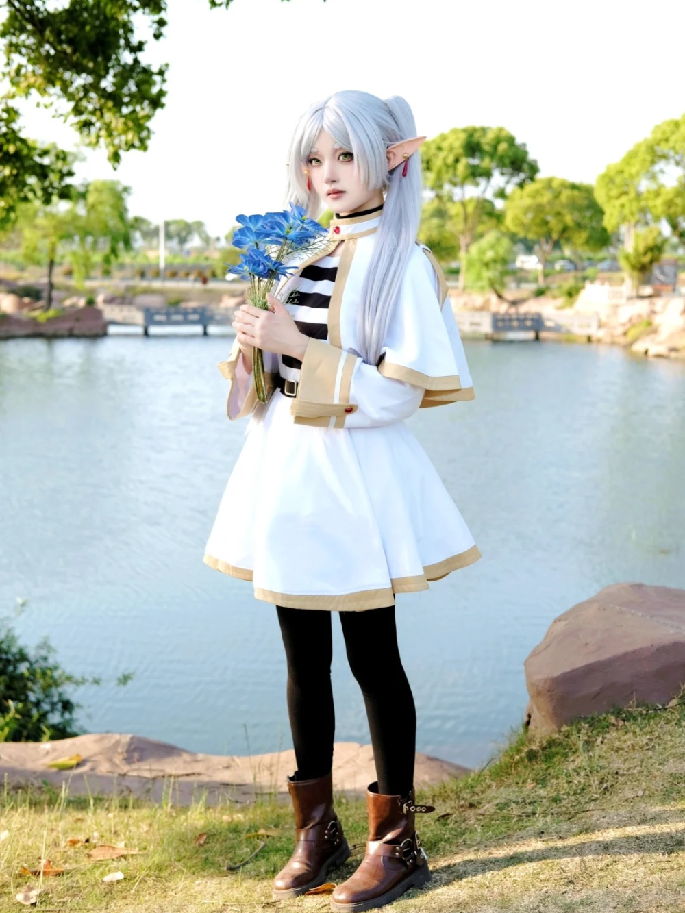 ảnh sousou no frieren cosplay cực nét 