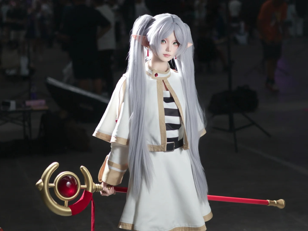 frieren cosplay full set ảnh 