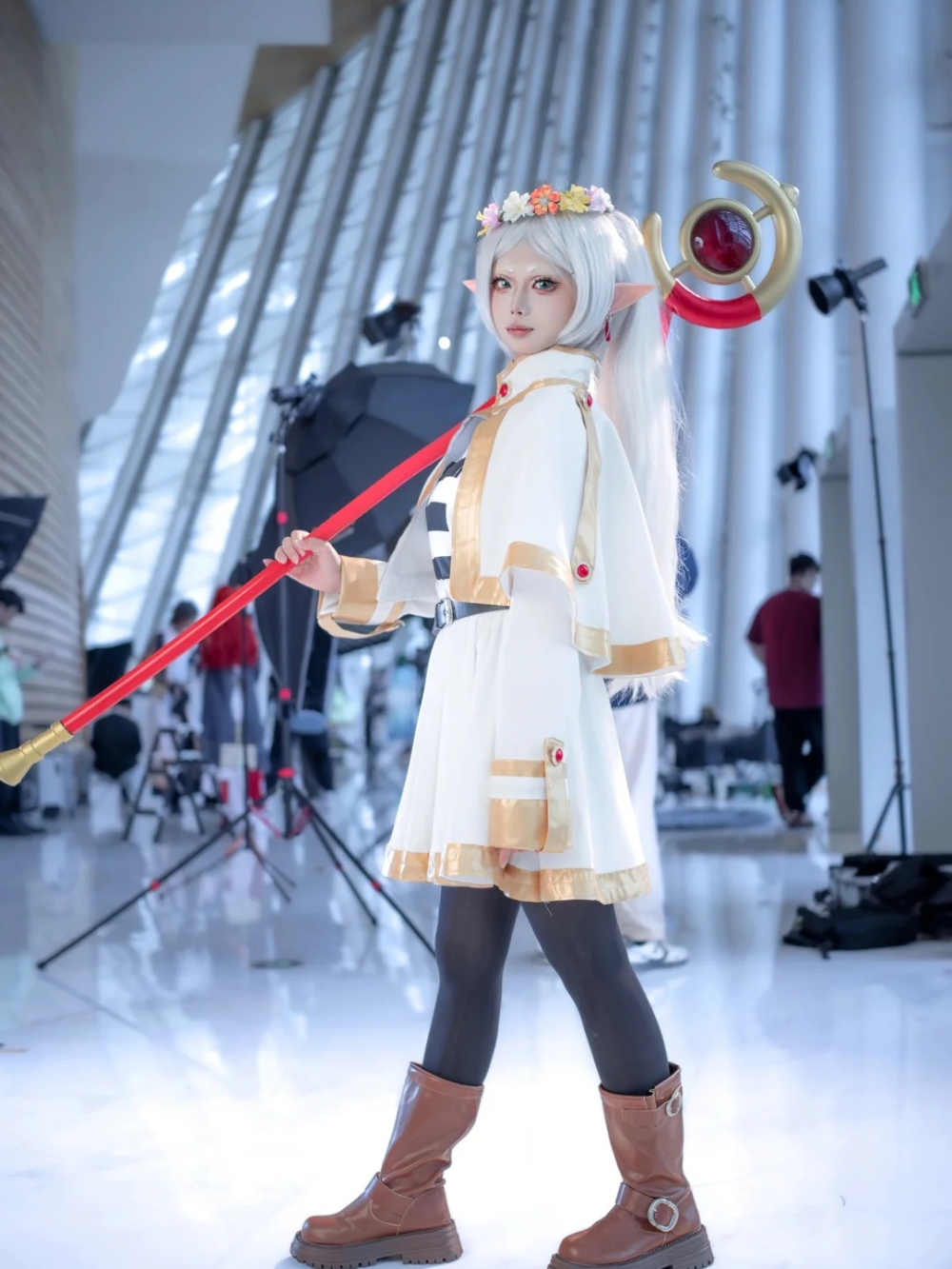 hình frieren cosplay cực nét 