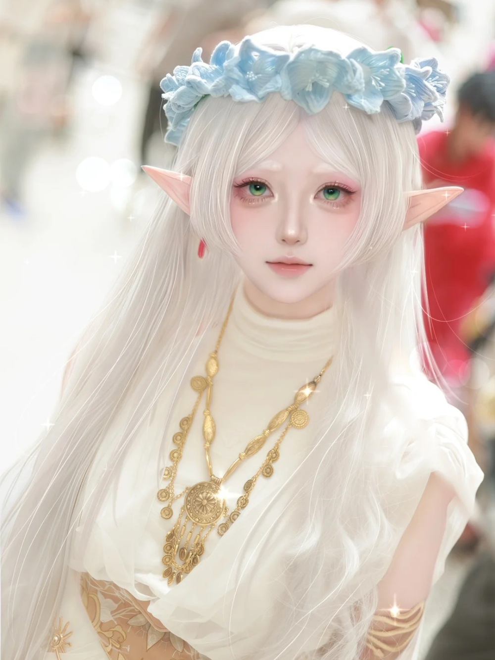 hình sousou no frieren cosplay tuyệt đẹp 