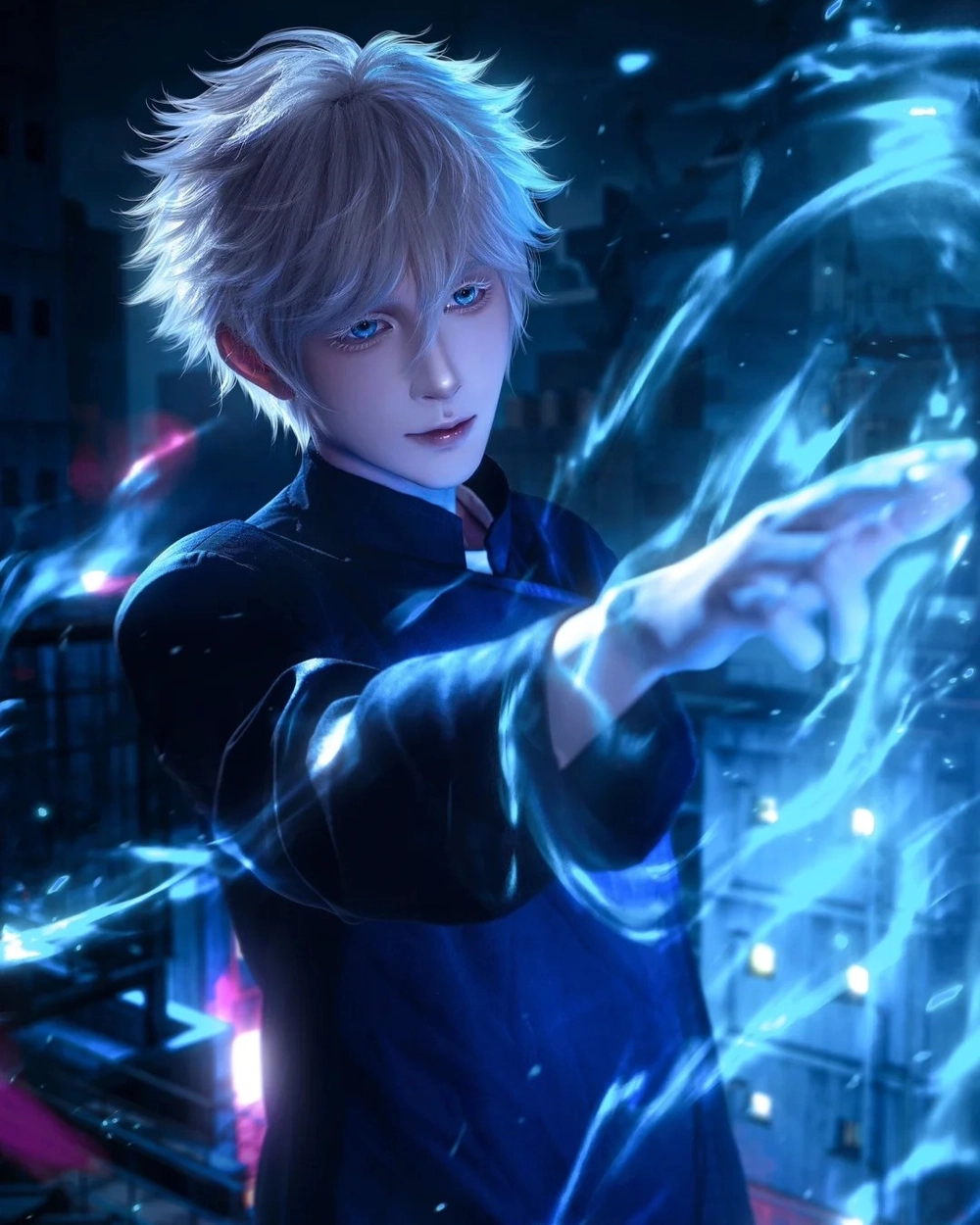 cosplay gojo satoru anime nổi bật