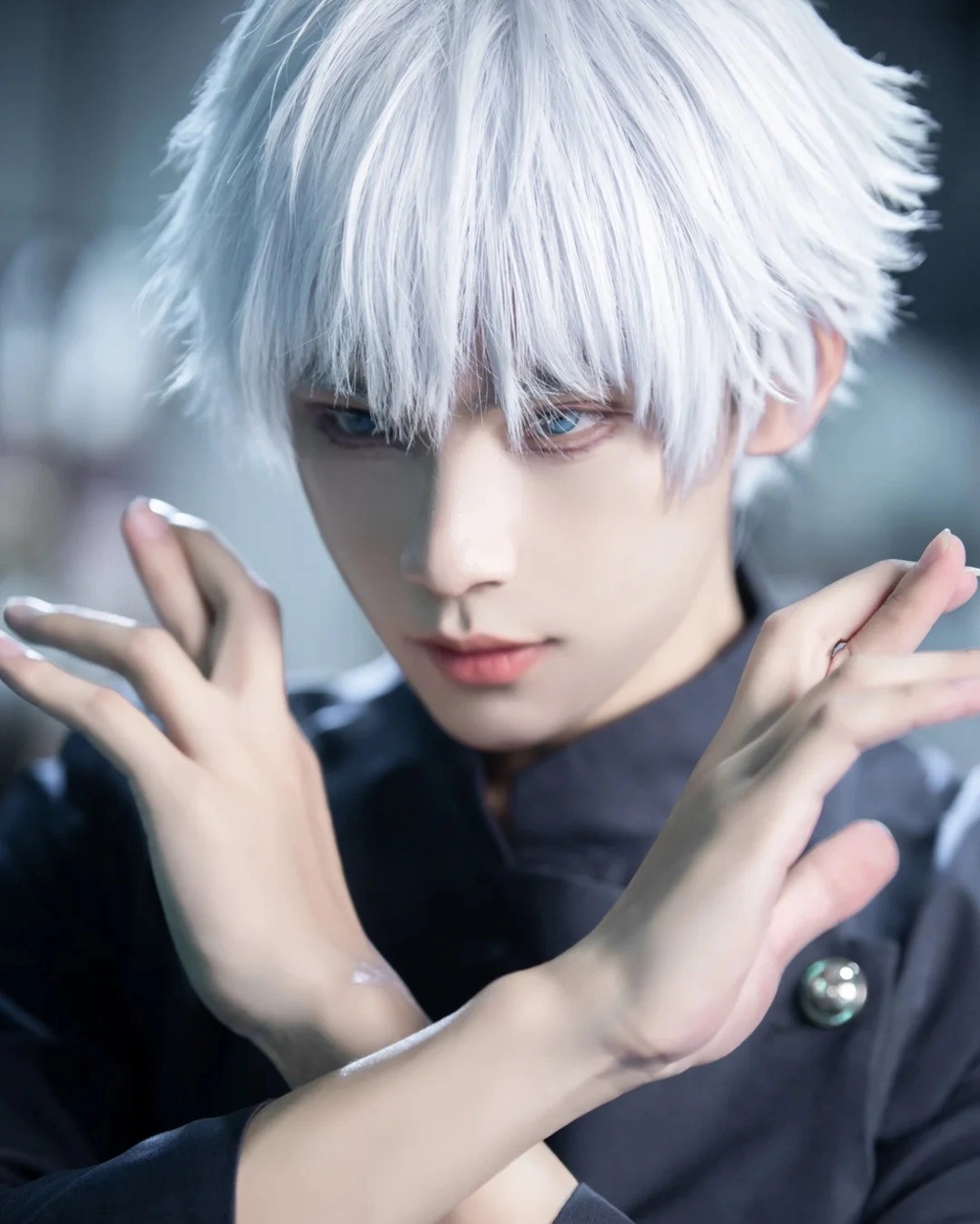 ảnh cosplay gojo satoru anime