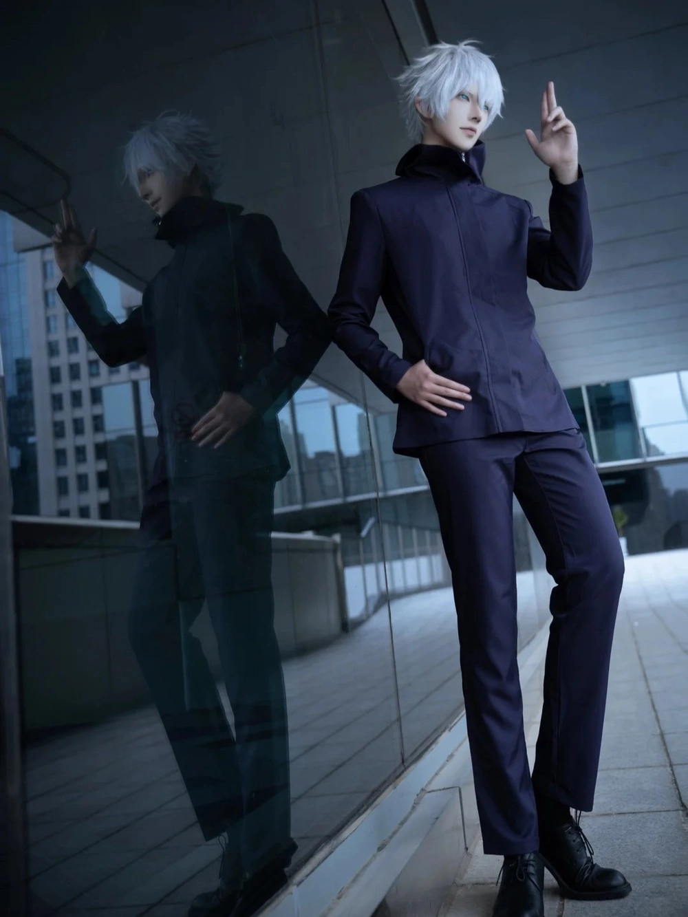 cosplay gojo satoru đậm chất anime