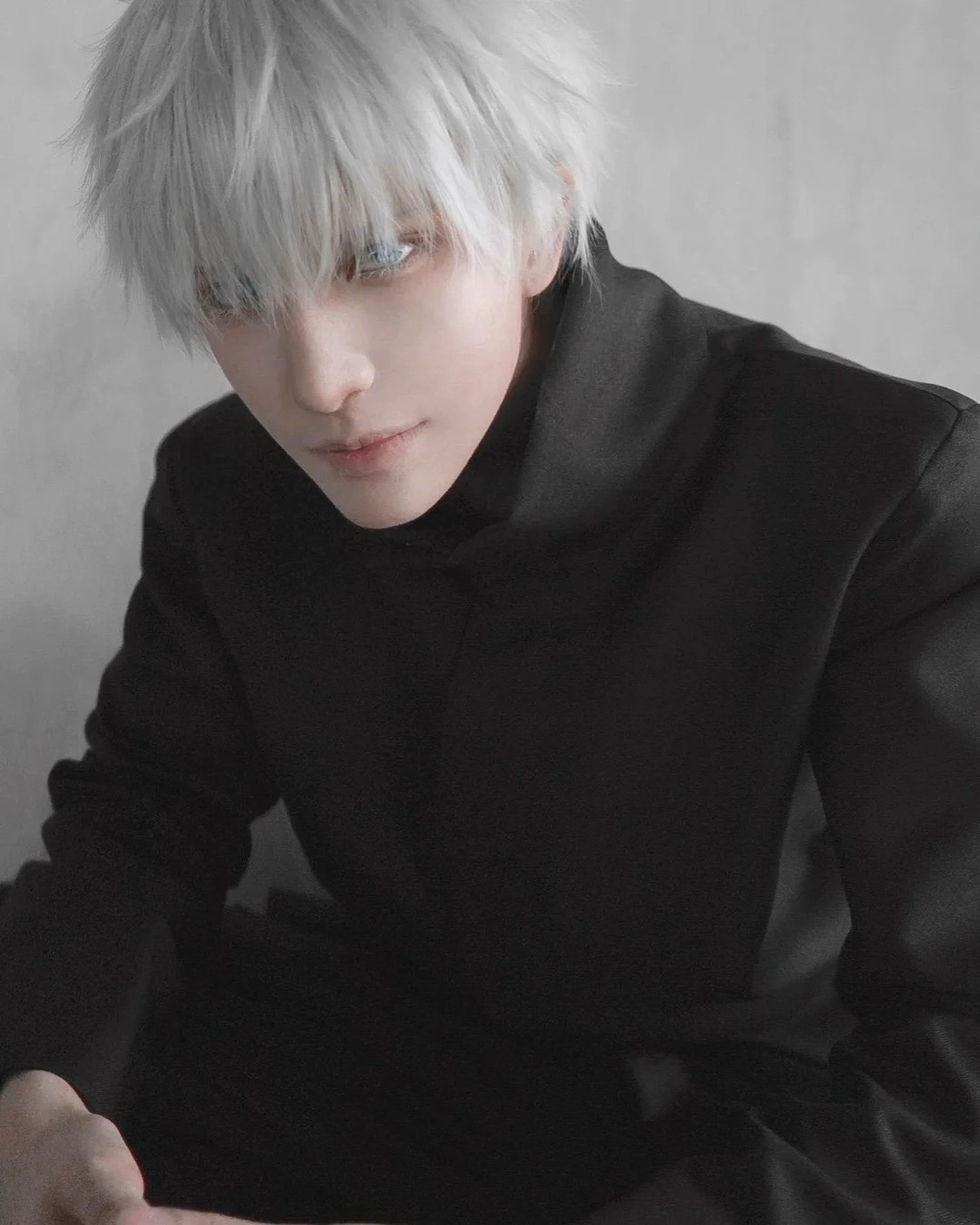 gojo satoru cosplay siêu cool từ jujutsu kaisen
