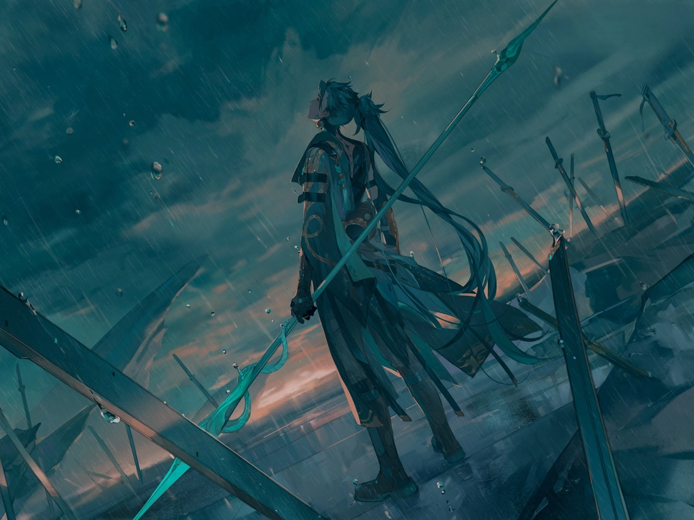 Hình Jiyan anime fanart hd