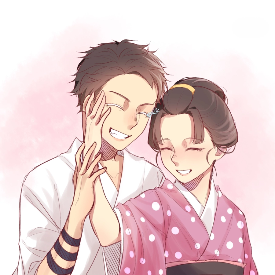 hình akaza x koyuki đẹp