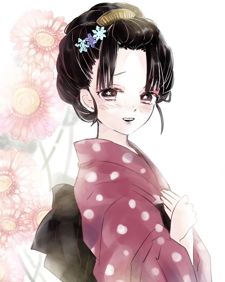 hình vợ akaza demon slayer