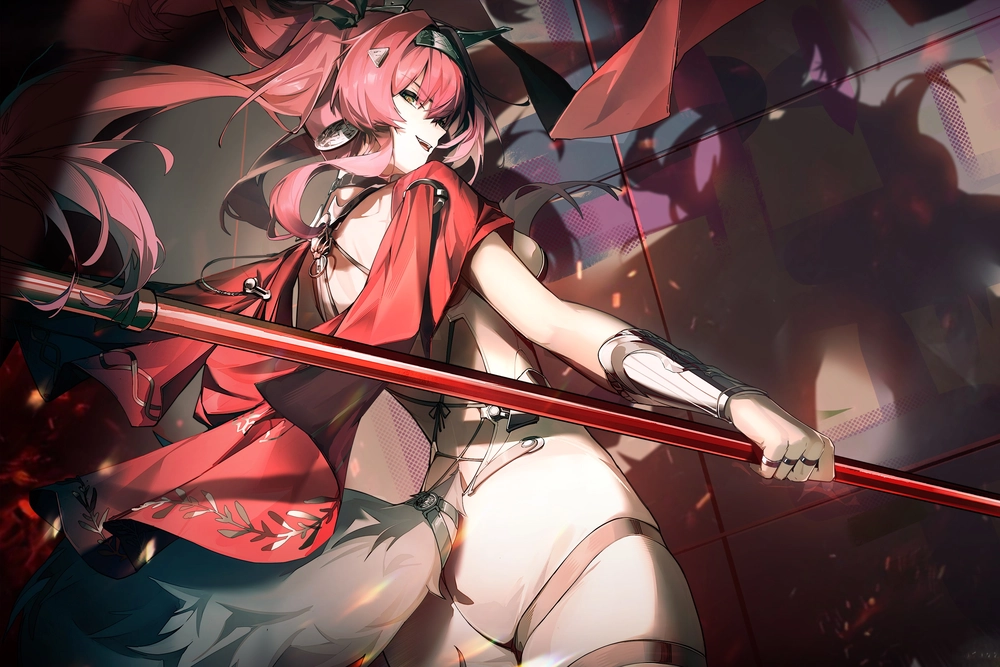 ảnh Lupa WuWa chiến đấu