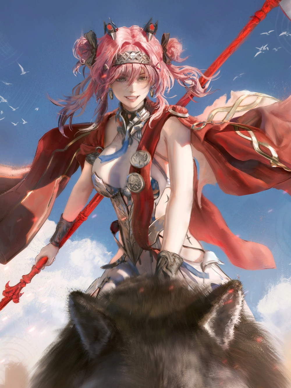 hình Lupa WuWa với trang phục đặc sắc