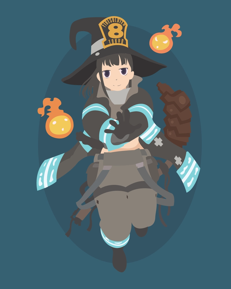 hình ảnh maki oze trong chế độ chiến đấu