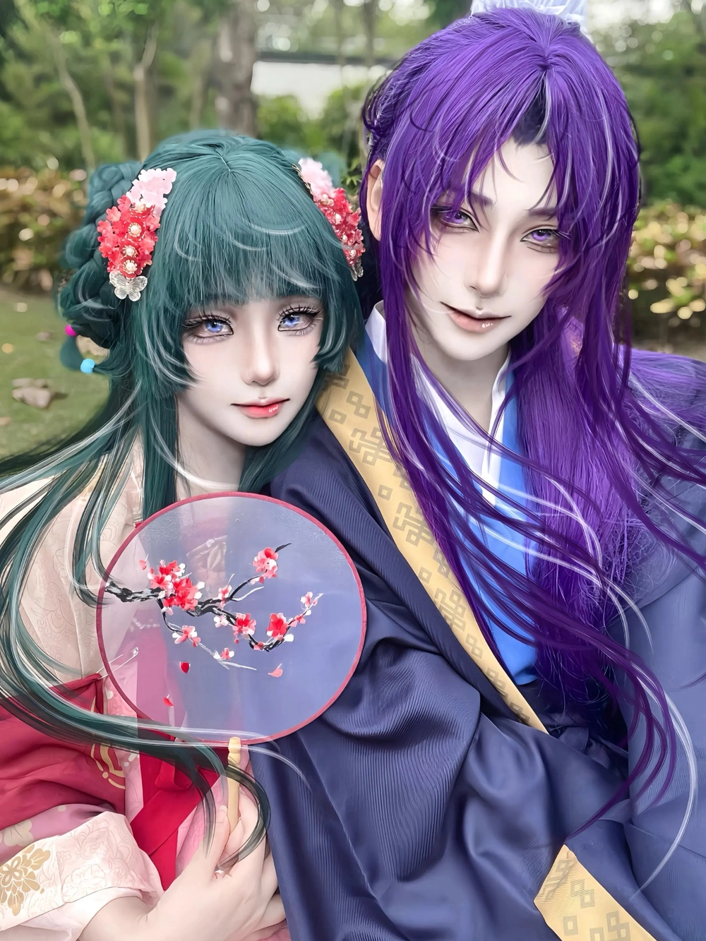 hình ảnh jinshi và maomao cosplay