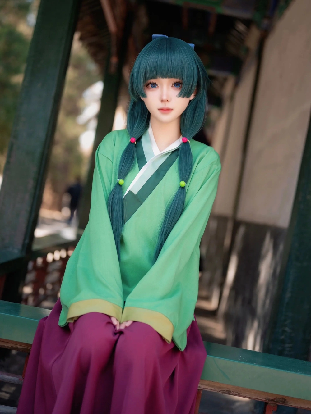 maomao cosplay nhân vật anime
