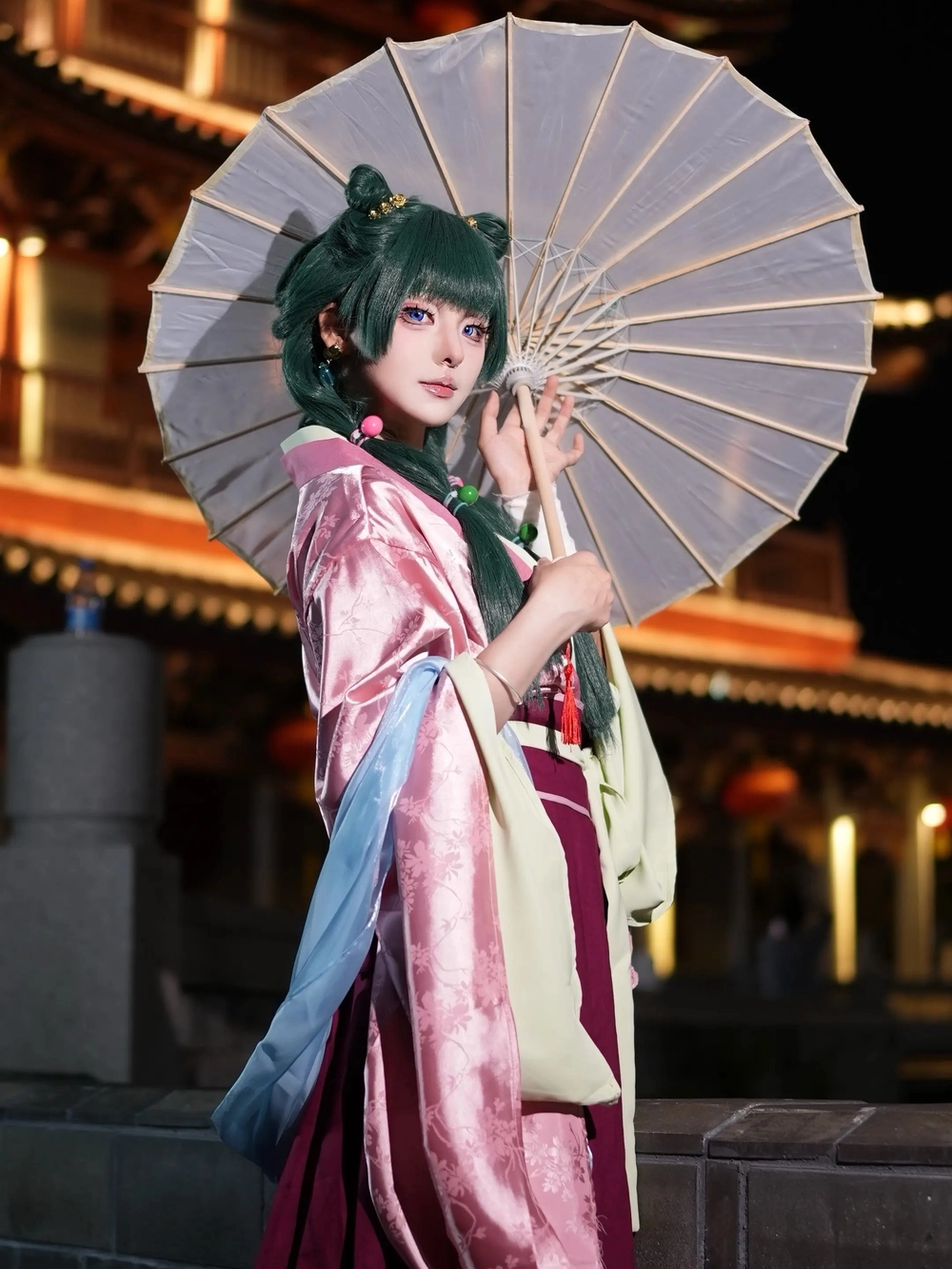 ảnh cosplay maomao full outfit