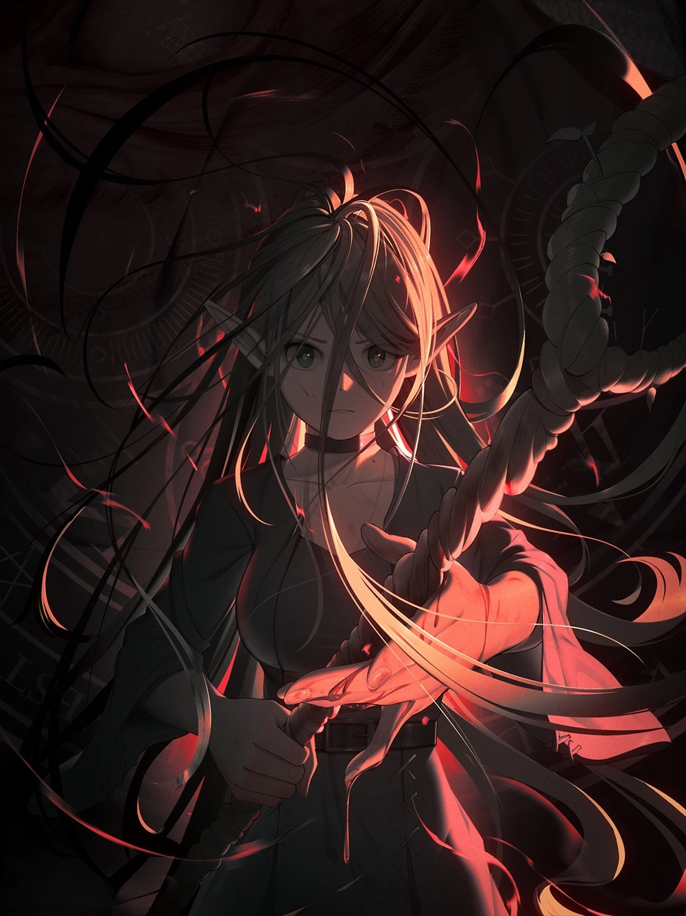 hình marcille dungeon meshi anime 