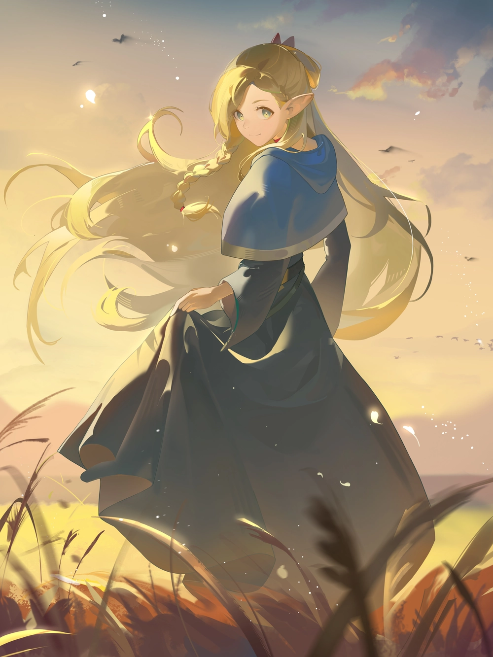 ảnh marcille tóc vàng 