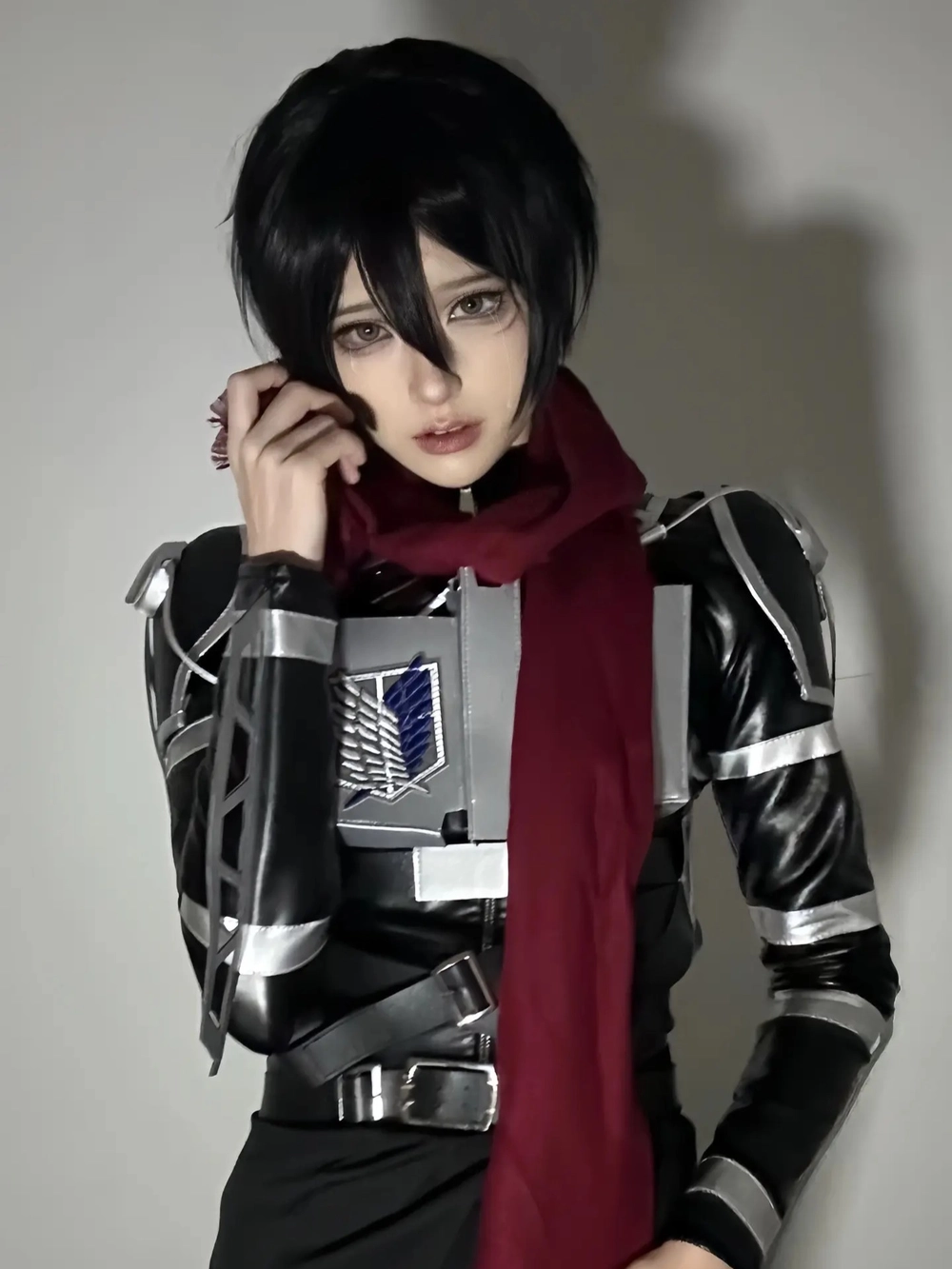 ảnh cosplay mikasa ackerman